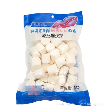 Delicious white marshmallow factory